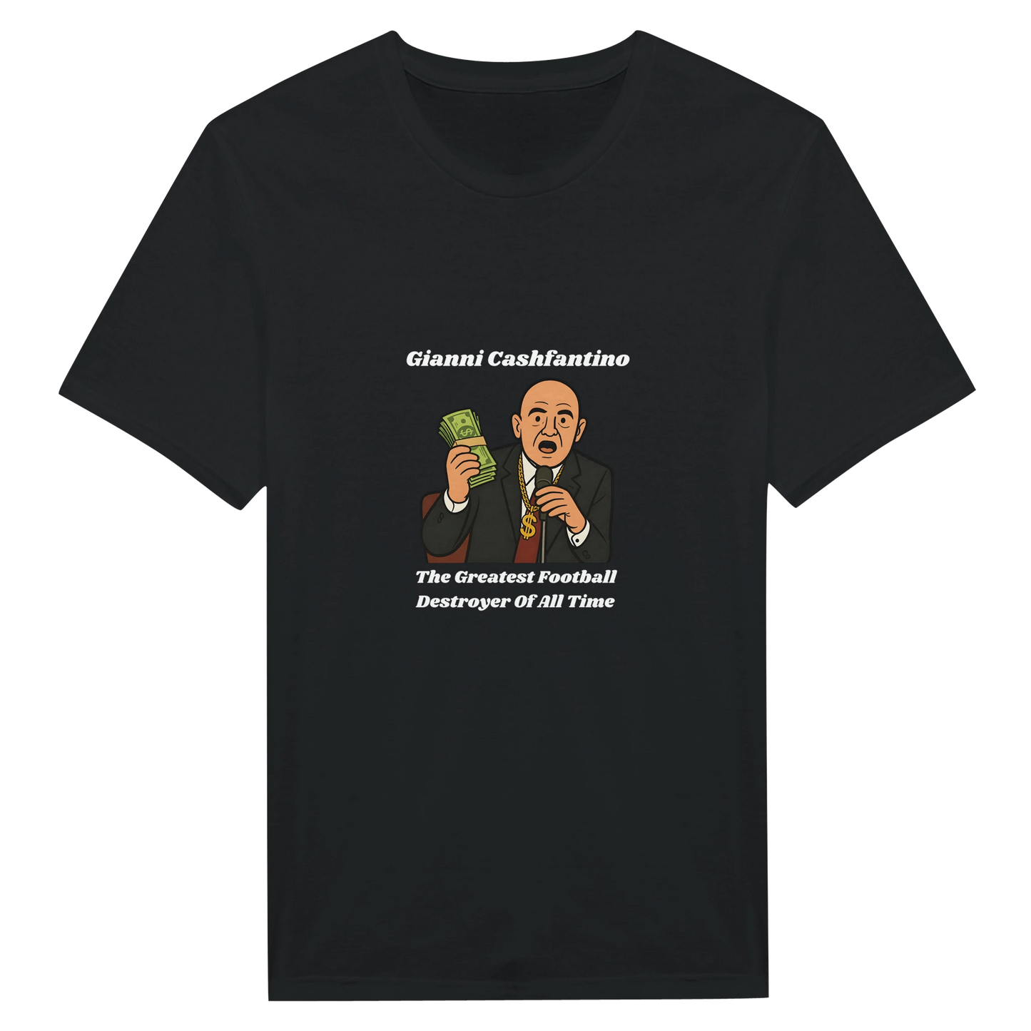 Gianni Cashfantino - T-Shirt front black