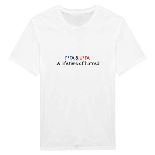 A lifetime of hatered - T-shirt white
