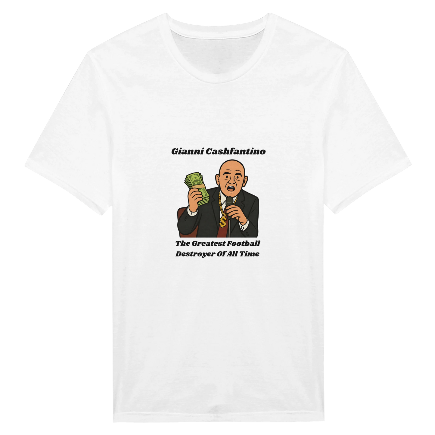Gianni Cashfantino - T-Shirt front white