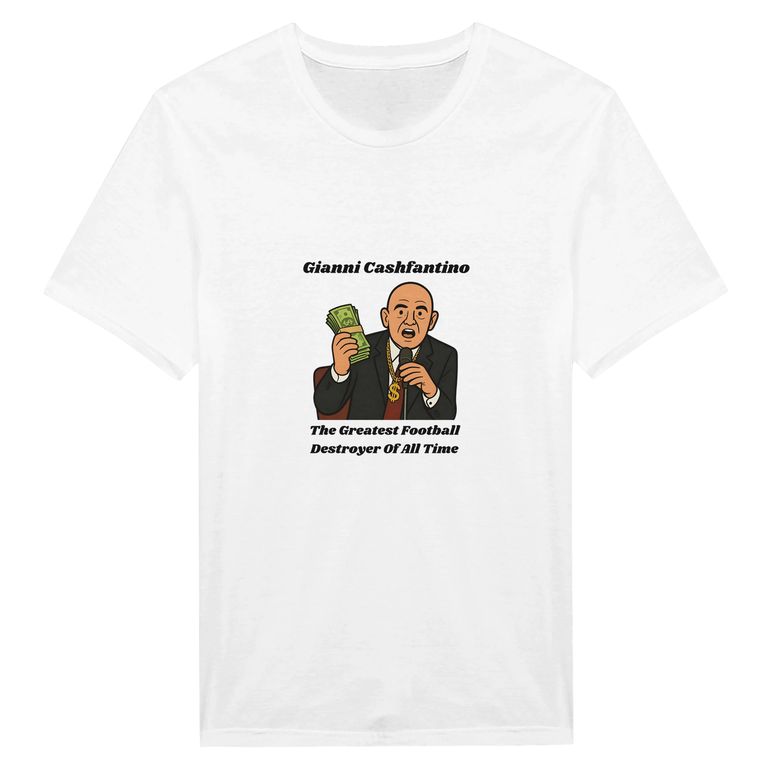 Gianni Cashfantino - T-Shirt front white