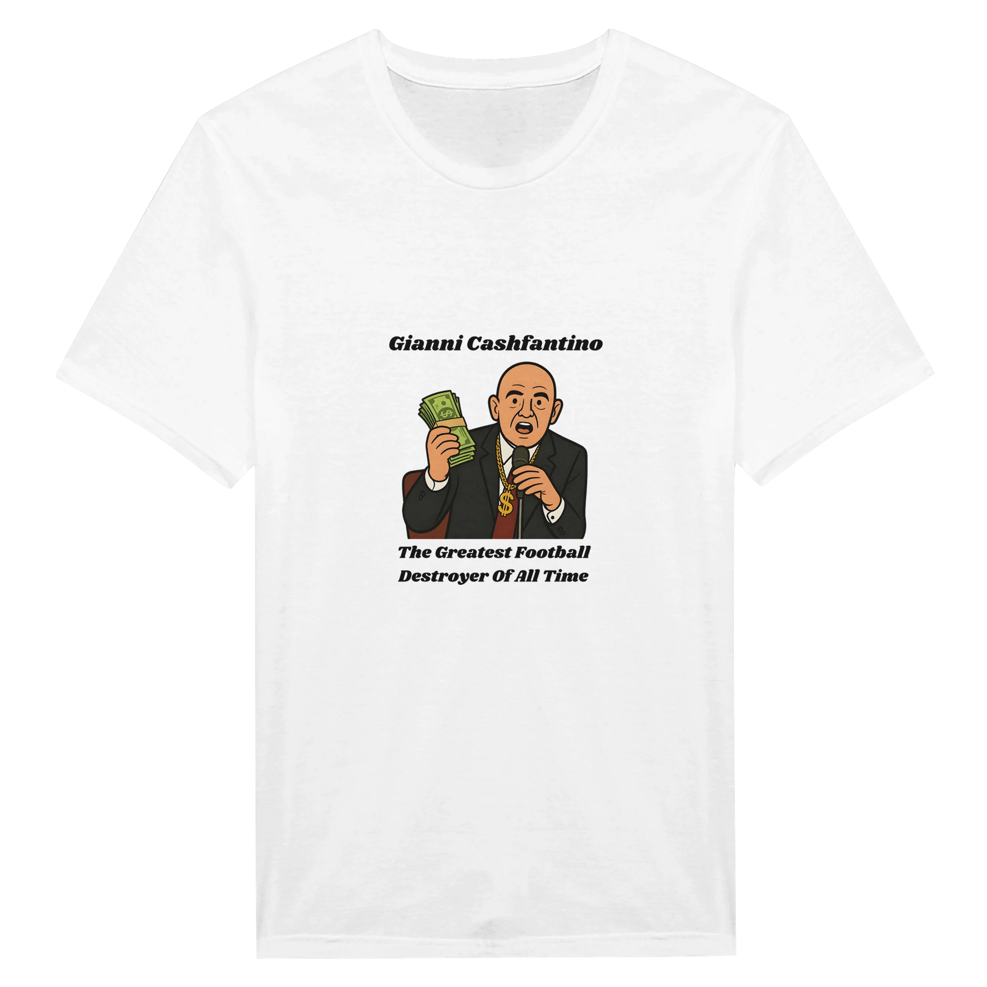 Gianni Cashfantino - T-Shirt front white