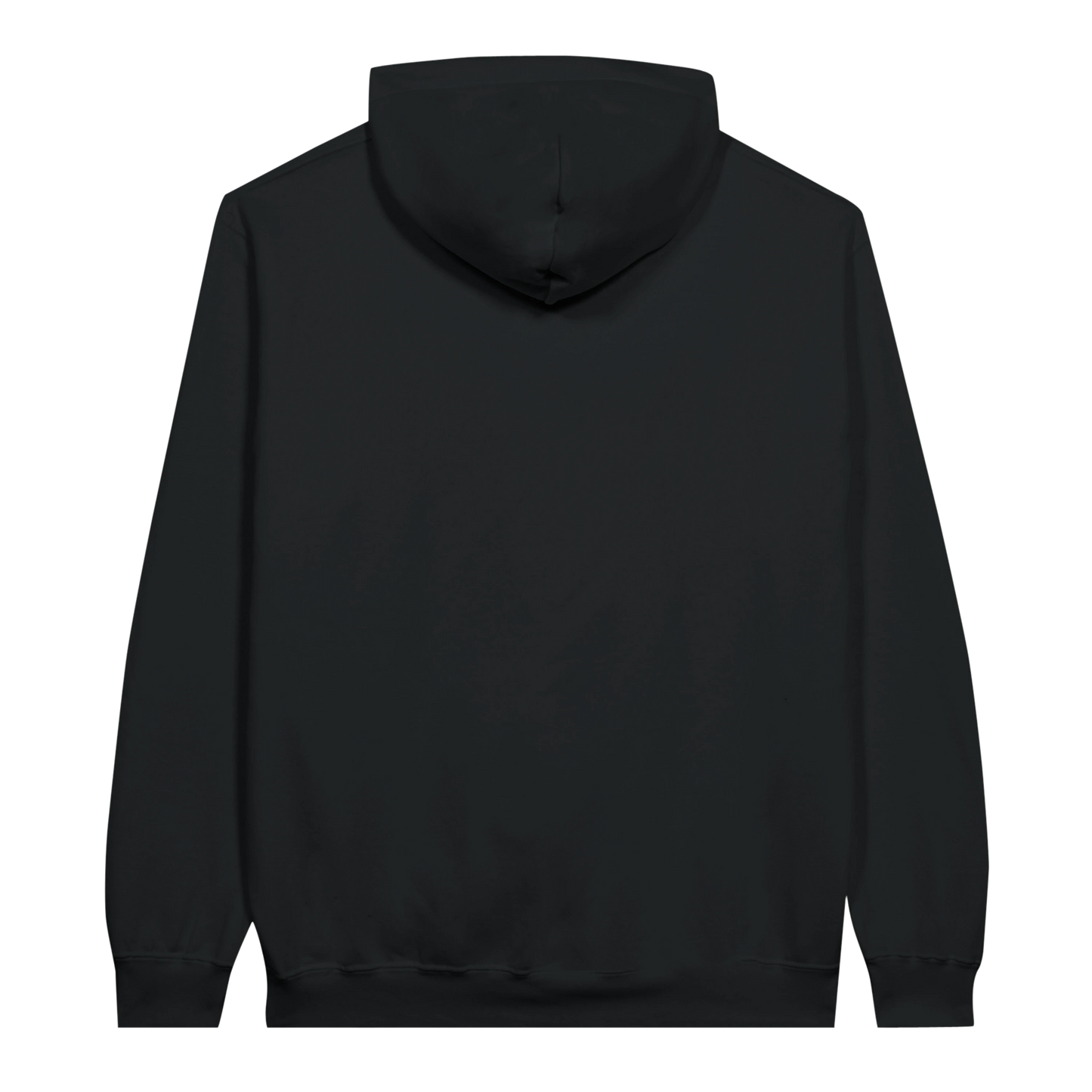 health warning hoodie back black